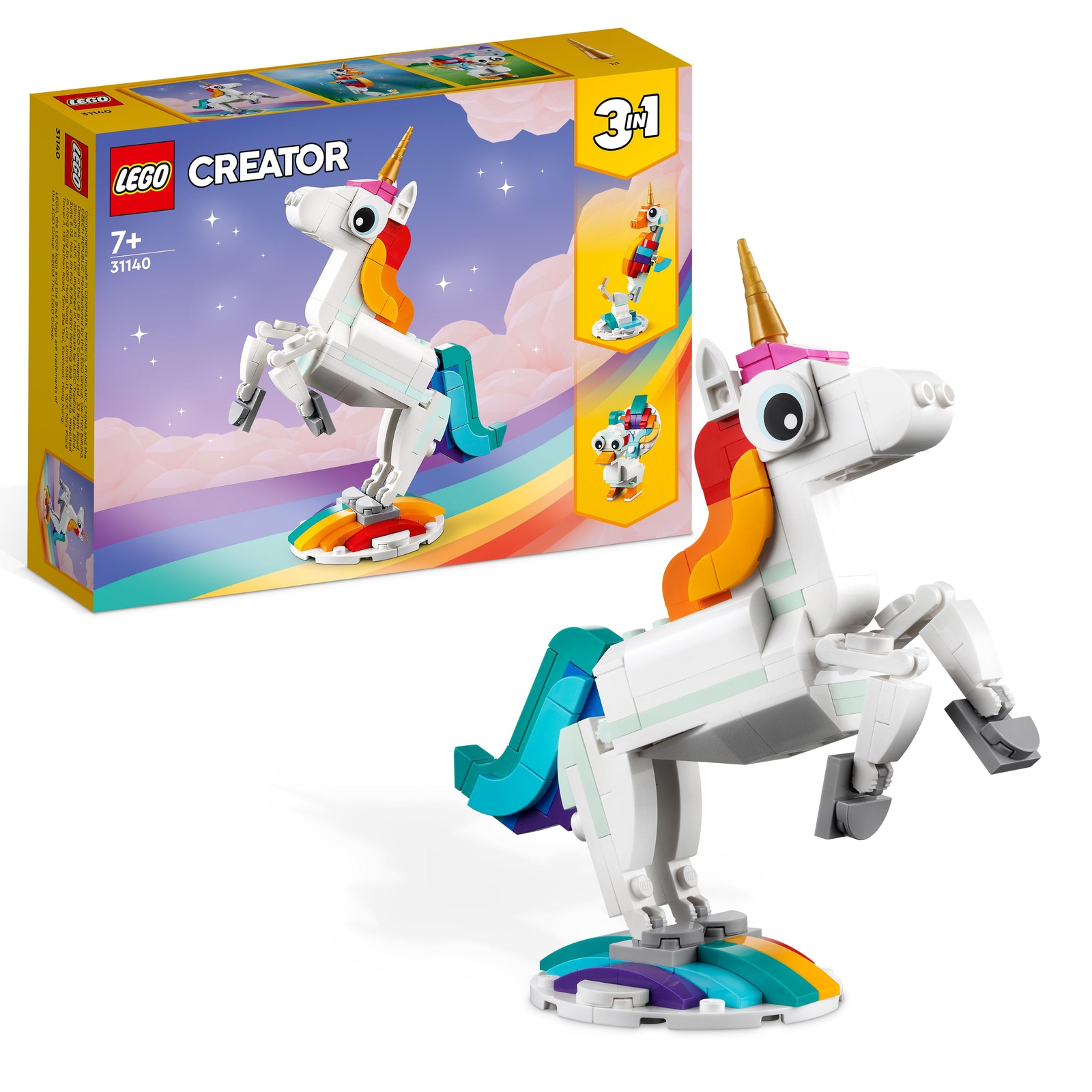 LEGO 31140 CREATOR: Magical Unicorn, Brand New, Sealed. - Image 7