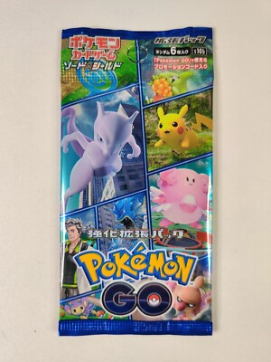 10 Packs) Pokemon GO Card Game Japanese Booster Packs Sealed S10b - US  SELLER | eBay