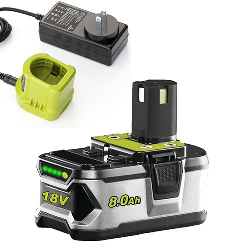 8~12AH 18V Battery For Ryobi One+ Plus P108 Li-ion RB18L50 RB18L40 P104 /Charger - Picture 36 of 56