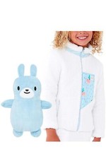 Cubcoats 2-in-1 Kids Transforming Sherpa Jacket Plush Animal Benne