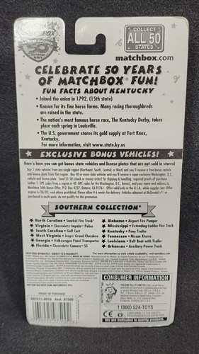 Matchbox Across America Kentucky Pony Trailer - Picture 2 of 2
