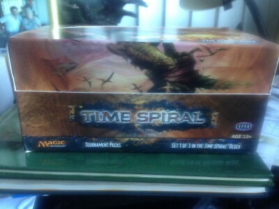 Time Spiral Tournament Pack EMPTY BOX with flyer (cellophane wrap just removed)