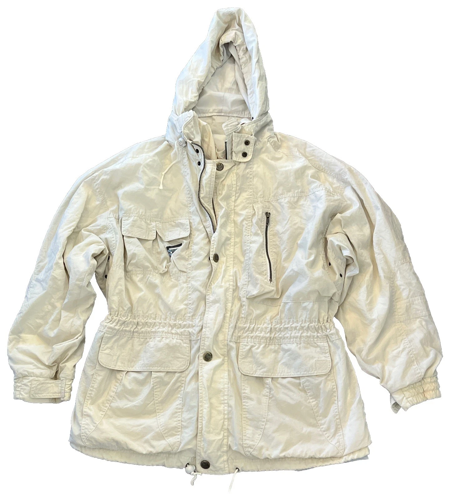 Vintage Cresta Sportmode Gore-Tex Zip Up Hooded Coat Mens Size 54