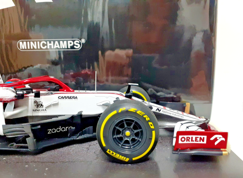 Model Car 1:18 MINICHAMPS F1 Alfa Romeo C41 Kimi Raikkonen Gp Bahrain 2021 - Picture 5 of 12