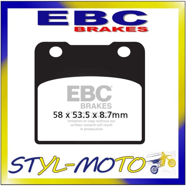 FA103HH BeläGe Sinter Vorne EBC Suzuki GSX 1100 Es 1984-image