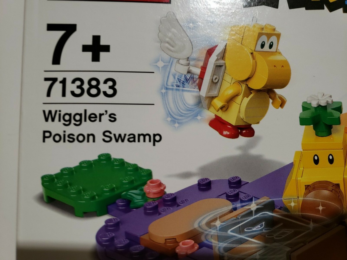 LEGO Super Mario 71383 Wiggler's Poison Swamp Expansion Set New