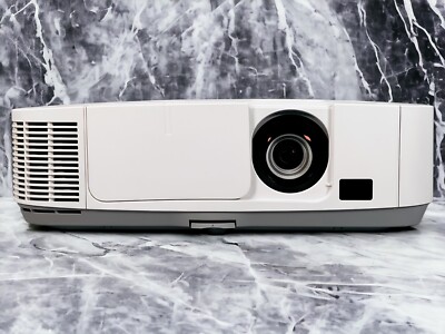 NEC P401W 3LCD Projector 4000 Lumens HD, Accessories: HDMI, Remote, Power Cable