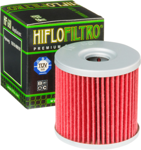 HIFLO HF681 OIL FILTER REPLACEABLE ELEMENT PAPER HYOSUNG GT 650 S SPORT 2006 - Foto 1 di 1