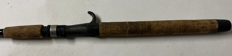 Caña de pescar vintage Zebco Quantum XL XLC 66MH 6,5’ cebo fundición mediana pesada Foto 4 de 4