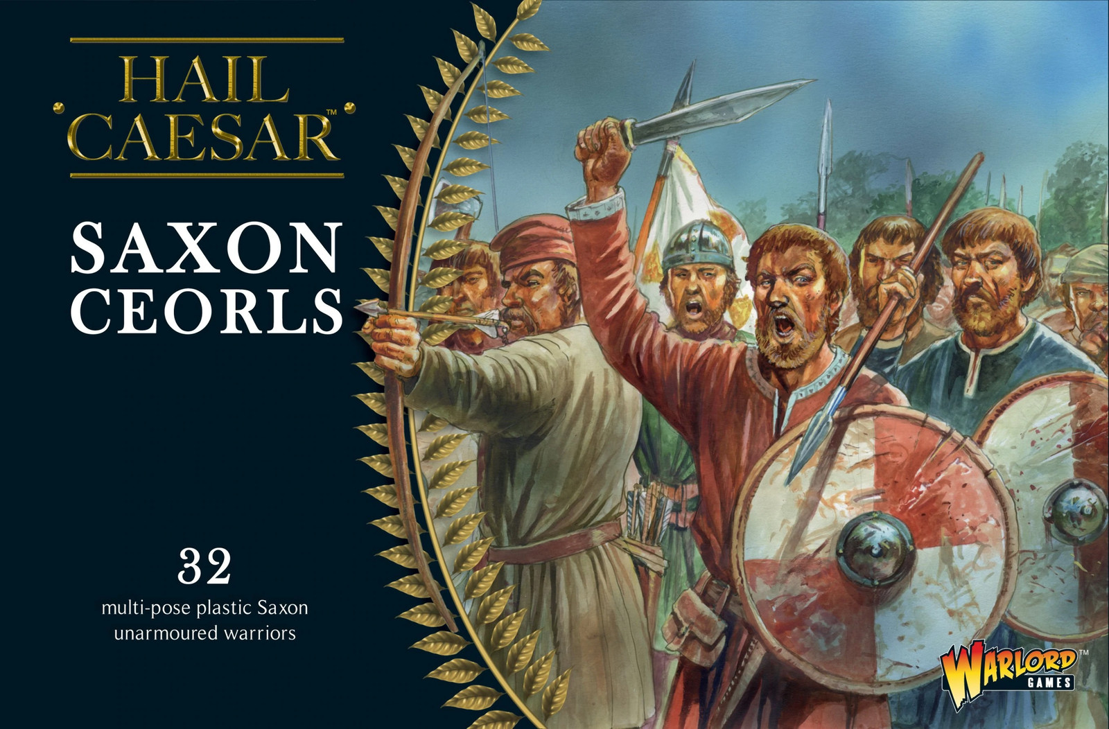 Hail Caesar - Saxon Ceorls - Warlord Games