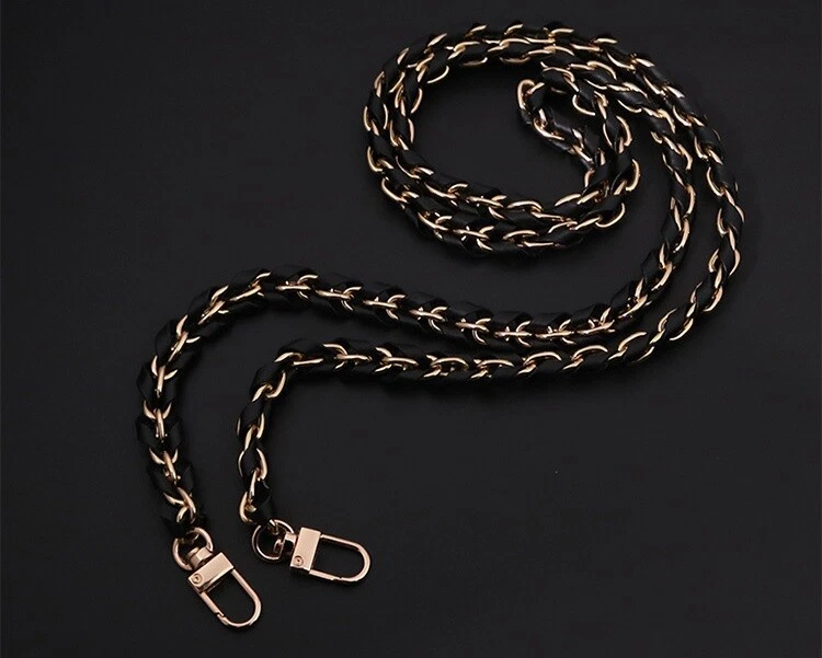 120cm Leather Gold Replacement For Chanel Purse Chain Strap Tote Designer