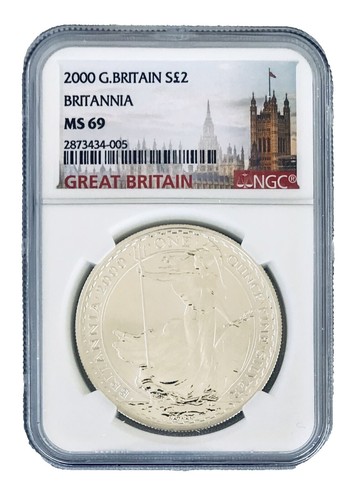 2021 Great Britain Britannia Portrait Premium 1 oz silver coin | eBay