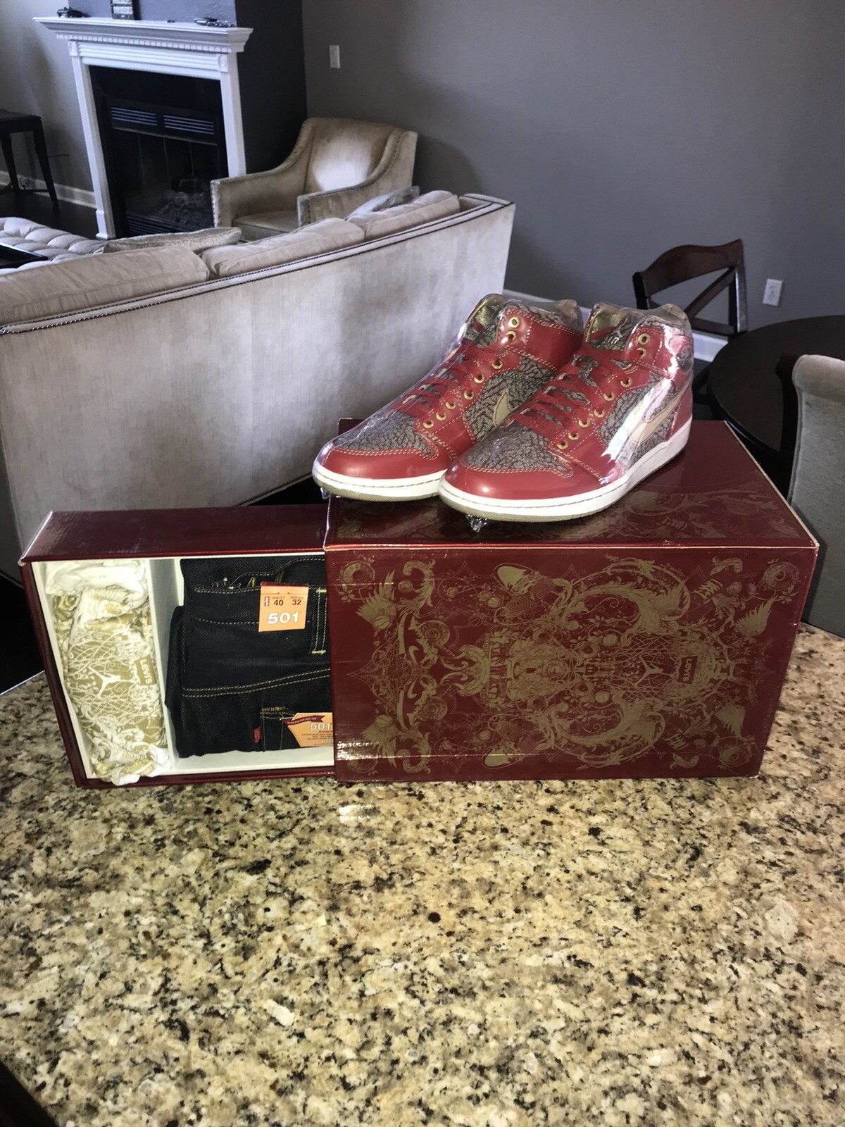 Jordan 1 Retro x Levi's 23/501 Denim Pack 2008 for Sale | Authenticity  Guaranteed | eBay