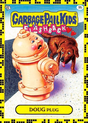 GARBAGE PAIL KIDS 2011 FLASHBACK SERIES 2 PICK-A-CARD YELLOW BASE STICKERS TOPPS - Picture 36 of 321
