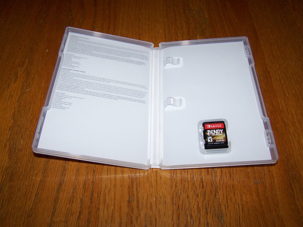 NINTENDO SWITCH BENDY AND THE INK MACHINE GAME STOP ONLY NINTENDO SWITCH BENDY AND THE INK MACHINE GAME STOP ONLY