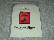 NEW CHERRY WOOD "TAG UR IT" SERIES MOO CROSS STITCH CHART PACK