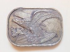 American Bald Eagle Belt Buckle Brass Vintage Patriotic America Free Shipping