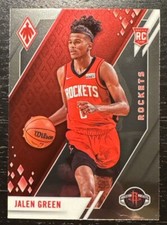 2021-22 Phoenix Basketball Jalen Green Rookie Chrome Houston Rockets 💎💎💎