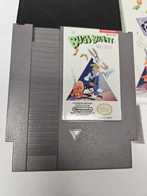 The Bugs Bunny Crazy Castle NES ( 1989) w/ Box, Cart & Foam Insert. No Manual 