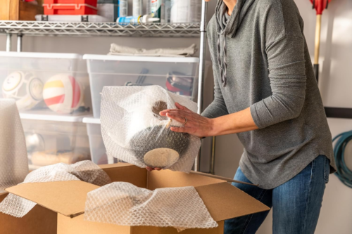Duck Brand Small Bubble Wrap - 175 FT Cushioning for Moving & Shipping - Picture 7 of 12