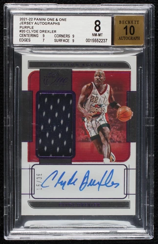 2021-22 Panini One and One - Clyde Drexler #JA-CDX