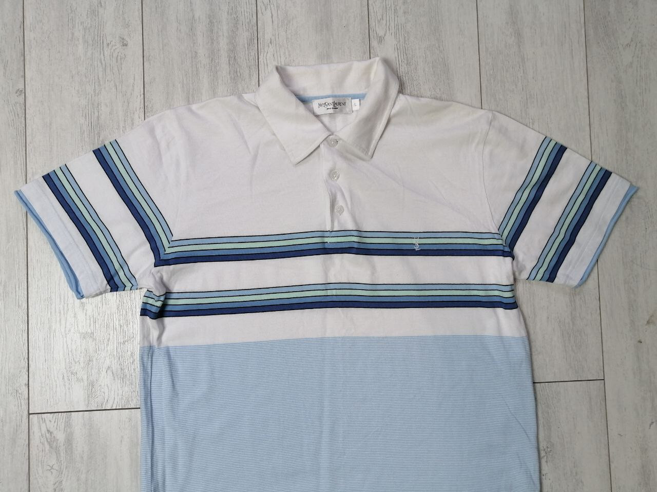Polo vintage YSL Yves Saint Laurent taglia L taglia uomo US L