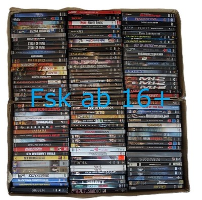 Filme DVDs unter 3  zum Auswählen FSK16 Große Auswahl Top Titel Blockbuster 16+