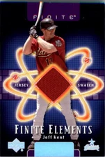 2003 Upper Deck Finite Elements Game Jersey #JK Jeff Kent Jersey - NM-MT