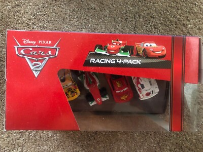 World of Disney Pixar Cars Speedway, Racing 4-Pack Race Chase Gift