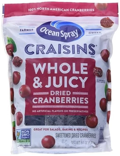 Ocean Spray Craisins Cranberry, 64 Oz  Assorted Sizes
