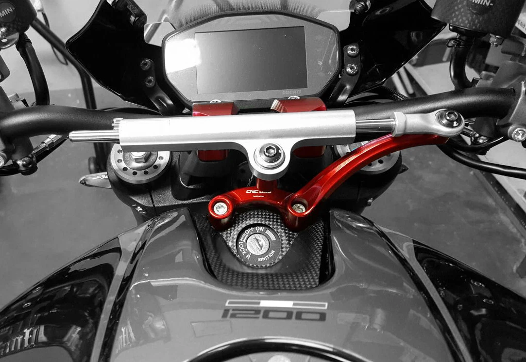 CNC Racing Mounting Kit for Ohlins Steering Damper For Ducati
