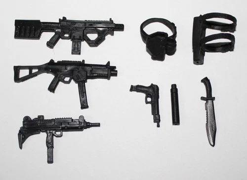 PURGE 887 Alpha Snake Eyes Weapons Set Lot GIJOE CLASSIFIED SERIES 6" Scale 1/12