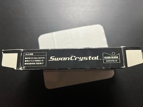 Wonder Swan Crystal Console Clear Black Boxed Working CIB US Seller
