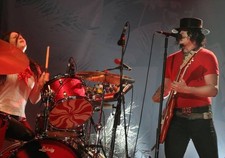 Jack WHITE Meg WHITE WHITE STRIPES Meg Jack White performing stage Old Photo 1