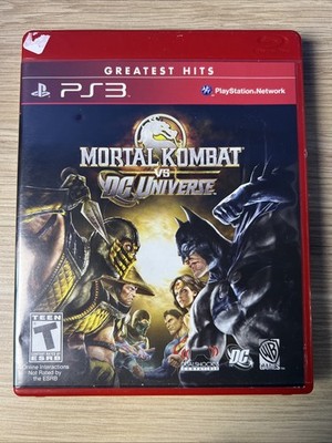 Mortal Kombat vs DC Universe (Sony PlayStation 3, 2008) PS3 