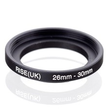 26mm-30mm Step Up Ring 26-30 DSLR Camera / 26mm Lens to 30mm Filter Cap Hood