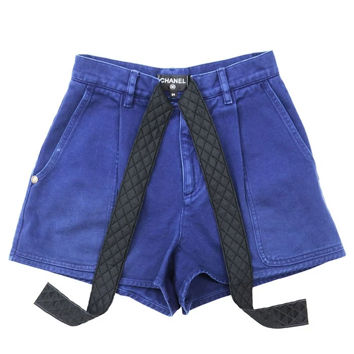 CHANEL Denim Blue Pants for Women for sale | eBay