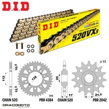 HONDA NC750S 750 2014-2019 chain sprocket kit DID 520VX3 pitch 520