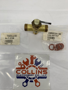 Bradley S01-038 1/2" NPT 3-Way Brass Mixing Valve