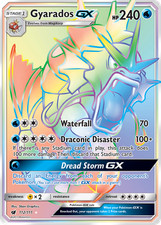 Gyarados GX 112/111 Rainbow Rare Crimson Invasion Pokemon Holo Near Mint on eBay