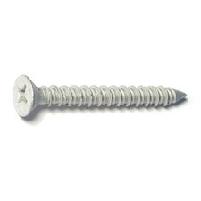 1/4" x 2-1/4" 410 Stainless Phillips Flat Head Tapcon Masonry Screws (50 pcs.)