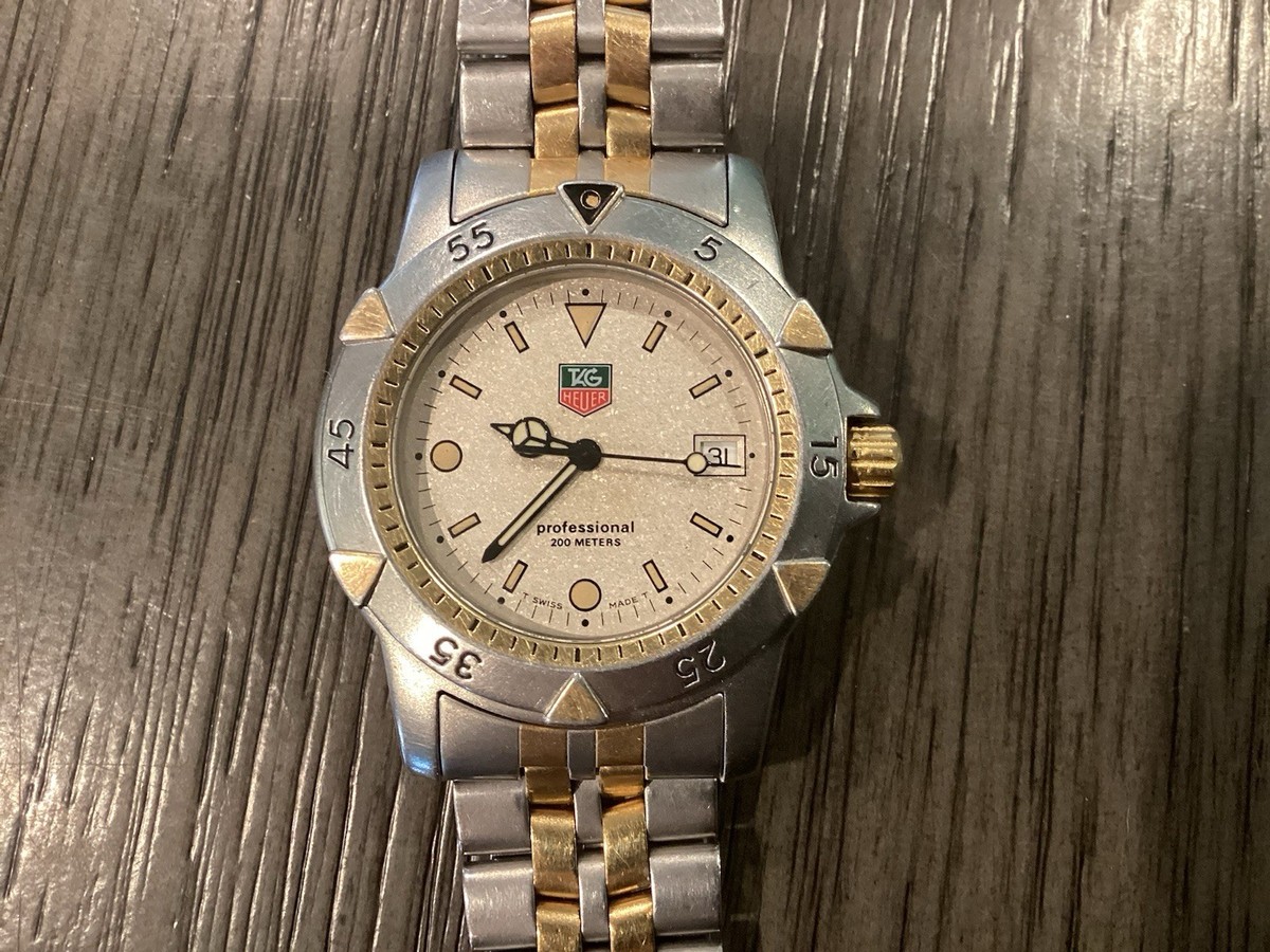 Tag Heuer Professional 200m 40mm Watch 955. 7136-2 | eBay