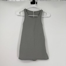 Free People Movement Long Tank Cut Out Back Athleisure Yoga Pickleball Run Sz S