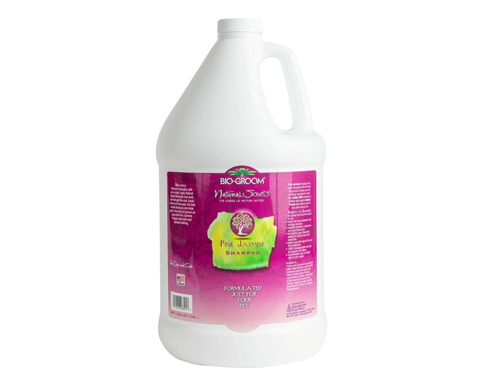 Bio-Groom Pink Jasmine Dog Shampoo - Natural Scent Pet Shampoo For Cats & Dogs