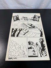 Clive Barker NIGHTBREED Original Art Signed By Artist Tony Harris