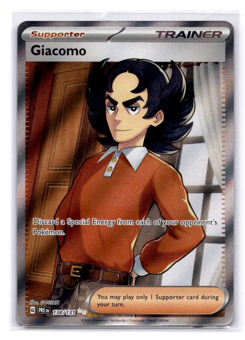 Giacomo Ultra Rare SV: Prismatic Evolutions 138/131 LP-NM