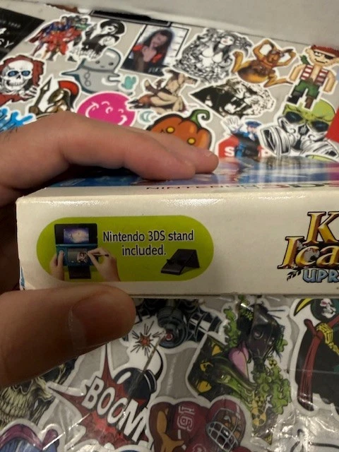 Kid Icarus: Uprising (Nintendo 3DS) Authentic Complete Big Box w/ Stand Cards - Image 3 of 4