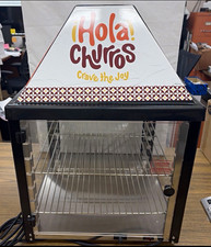 J&J Snack Foods 690-16 Countertop Heated Display Case, 2 Shelves