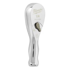 Milwaukee 48-22-9003 1/4" Dr 3in Stubby Ratchet w/ 4 Arc Swing