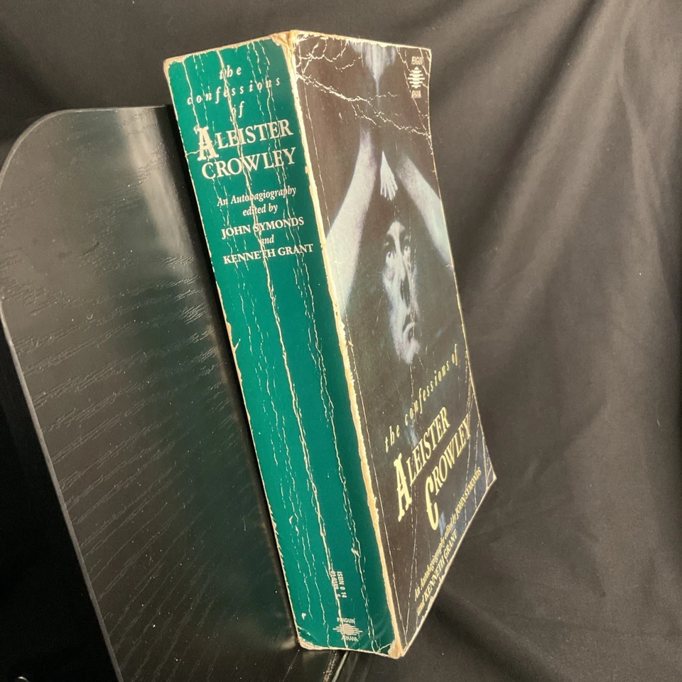 THE CONFESSIONS OF ALEISTER CROWLEY 1989 Penguin Arkana Softcover Occult — 第 2/4 张图片
